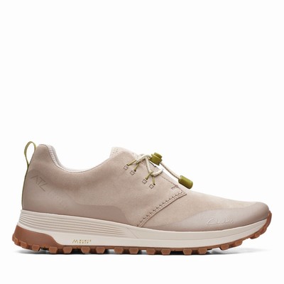 Baskets Clarks ATL Trek Khan Homme Marron | PNUKFUDH