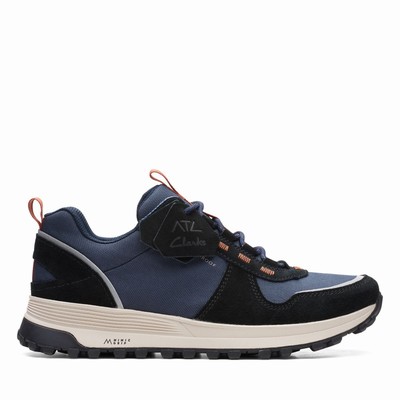 Baskets Clarks ATL Trek Walk Imperméables Homme Bleu Marine | PSTVTFH7