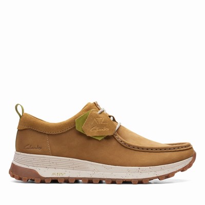 Baskets Clarks ATL Trek Wally Homme Marron | DGNI3H9U