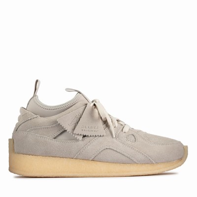 Baskets Clarks Breacon Homme Grise Clair | D6NBL9FQ