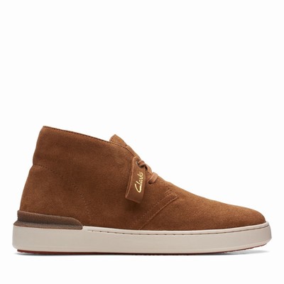 Baskets Clarks Court Lite Desert Homme Marron | 0JXFUXIT