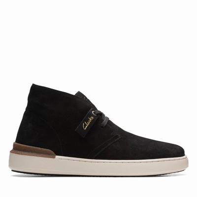 Baskets Clarks Court Lite Desert Homme Noir | OLT6CYPB