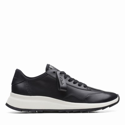 Baskets Clarks Dash Lite Lo Femme Noir | Y2VI0YUM