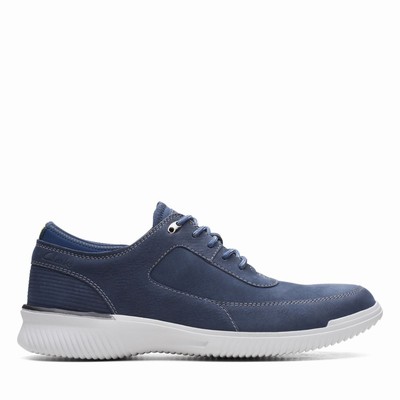 Baskets Clarks Donaway Dentelle Homme Bleu Marine | DHREYZV1