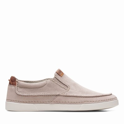 Baskets Clarks Gereld Step Homme Grise | 9ZPLWINX