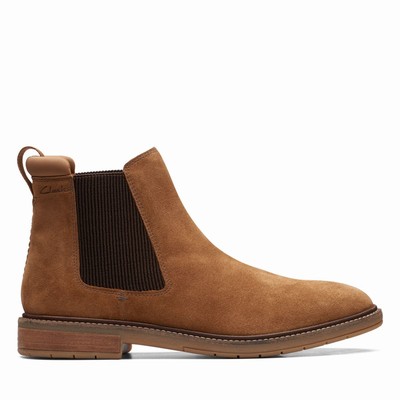 Bottes Clarks Clarkdale Hall Homme Marron | VGMOESHB