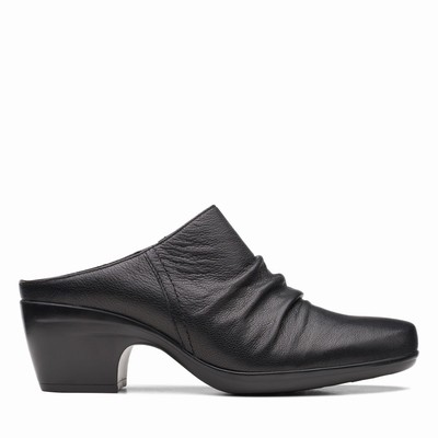 Bottes Clarks Emily Charm Femme Noir | KWHJJNXC