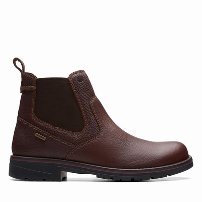 Bottes Clarks Morris Up Homme Marron | KEUJILSH