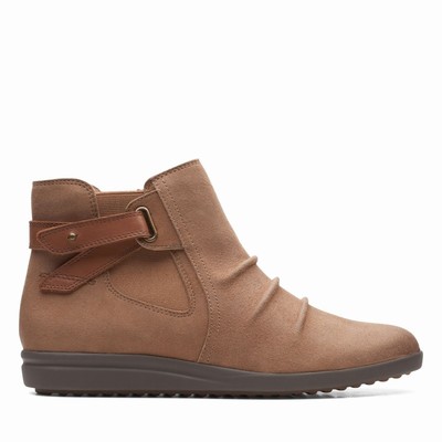 Bottes Clarks Tamzen Mid Femme Marron | 2HMIG509