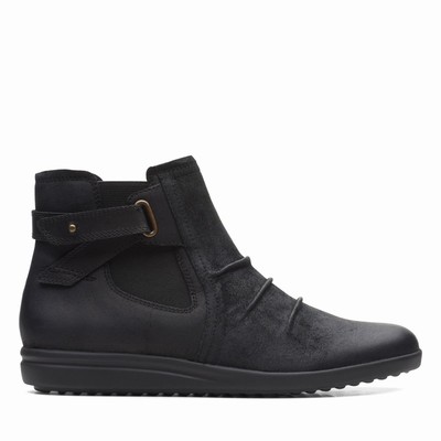 Bottes Clarks Tamzen Mid Femme Noir | 15GGVBAK