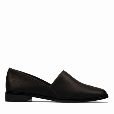 Chaussures Plates Clarks Pure Easy Femme Noir | D4RZJKLE