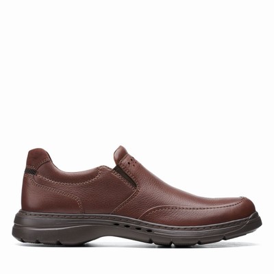 Loafers Clarks Un Brawley Step Homme Bordeaux | 3US0A7GV