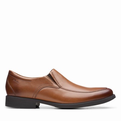 Loafers Clarks Whiddon Step Homme Marron Foncé | JO7V5AZD