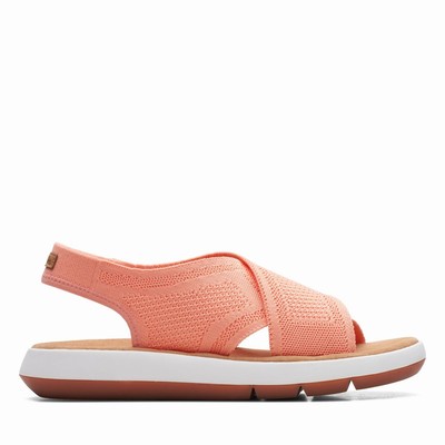 Sandales Clarks Jemsa Dash Femme Corail Clair | N42TJUIW