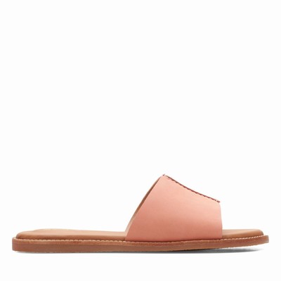 Sandales Clarks Karsea Mule Femme Corail | KAIVHAHJ