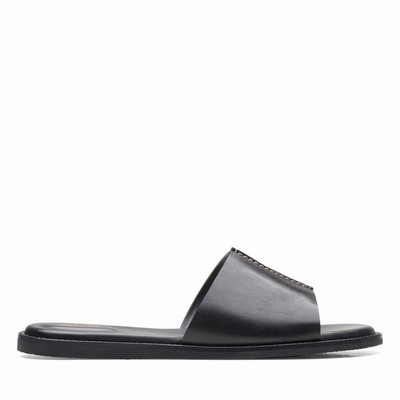 Sandales Clarks Karsea Mule Femme Noir | AQBDZK0H