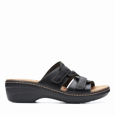 Sandales Clarks Merliah Karli Femme Noir | TEUPJAMM