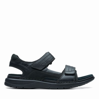 Sandales Clarks Nature Trek Homme Noir | JWAQI5IF