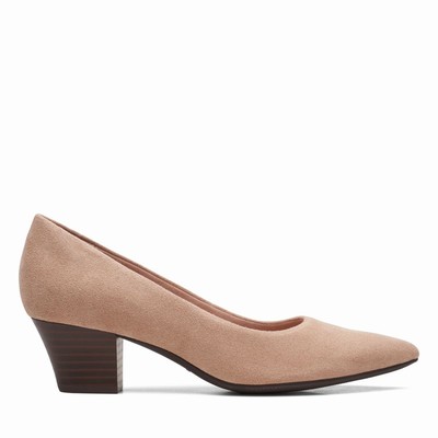 Sandales Clarks Teresa Step Femme Corail | VWKDOSAL