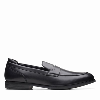 Slip On Clarks Bradish Ease Homme Noir | GFAZ3COC