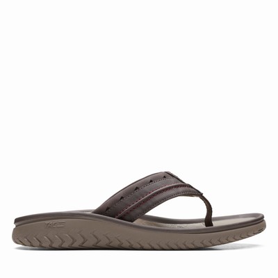 Slip On Clarks Wesley Post Homme Marron | 6A2COELI