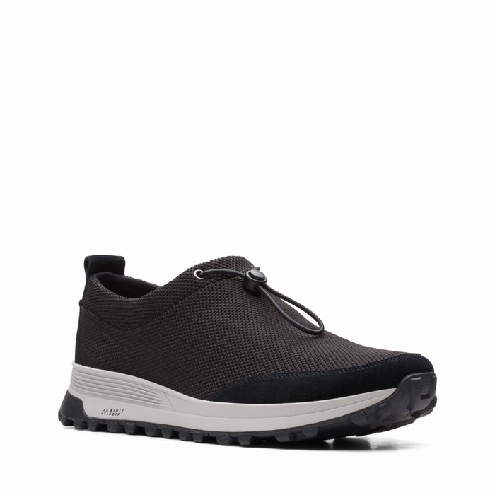 Baskets Clarks ATL Trek Vibe Homme Noir | AA5WZLXN