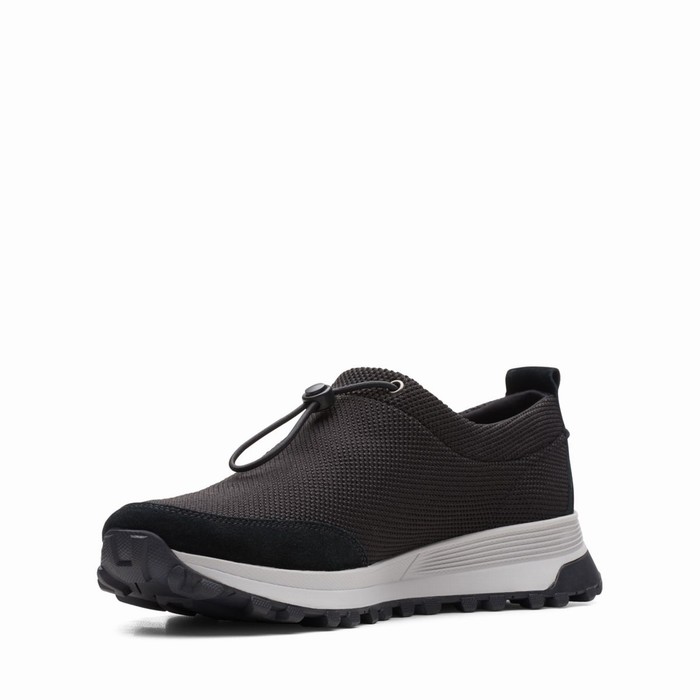 Baskets Clarks ATL Trek Vibe Homme Noir | AA5WZLXN