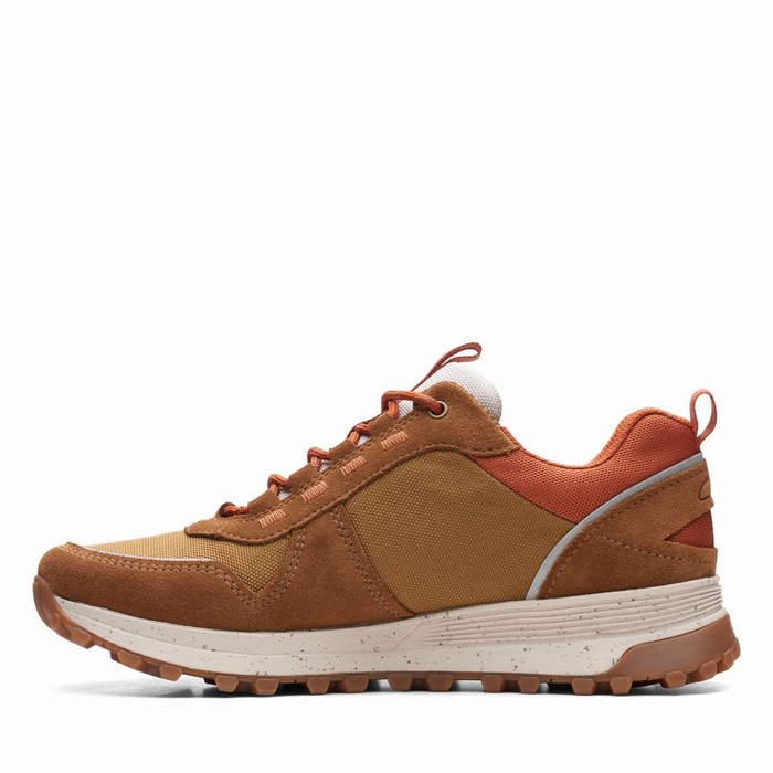 Baskets Clarks ATL Trek Walk Imperméables Homme Marron | 3ODANTYV