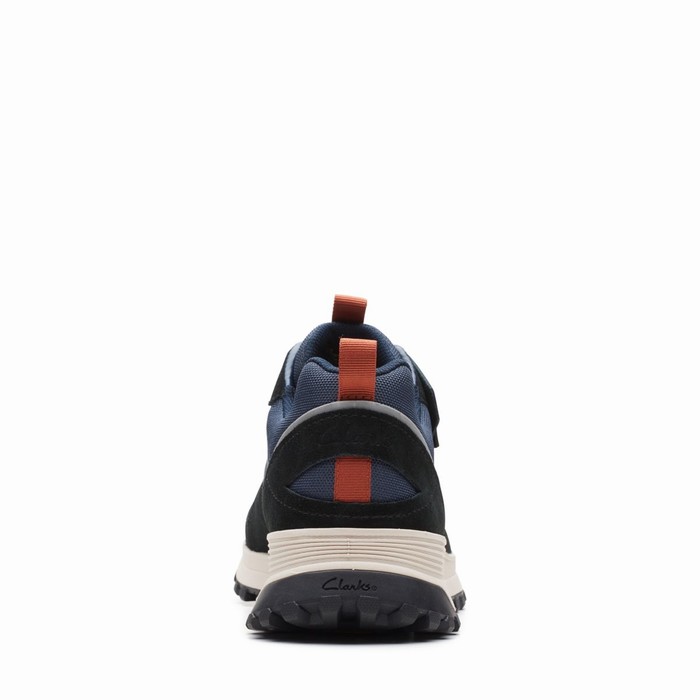 Baskets Clarks ATL Trek Walk Imperméables Homme Bleu Marine | PSTVTFH7