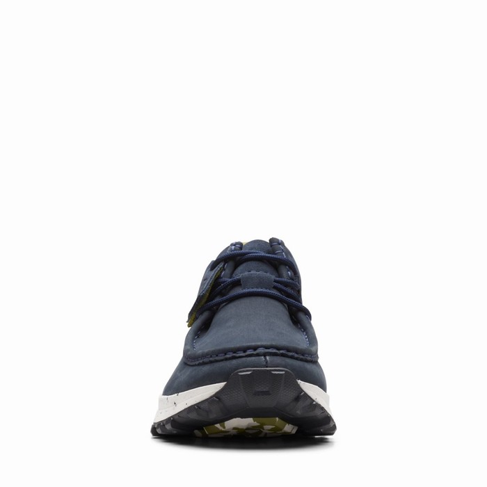 Baskets Clarks ATL Trek Wally Homme Bleu Marine | WFUPKAOF