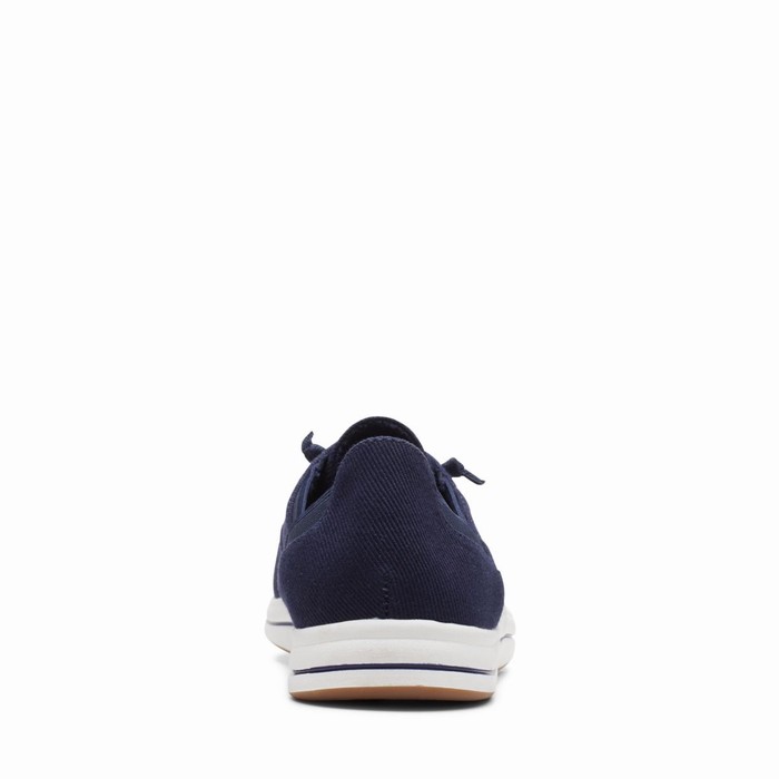 Baskets Clarks Breeze Ave Femme Bleu Marine | XHFRELNU