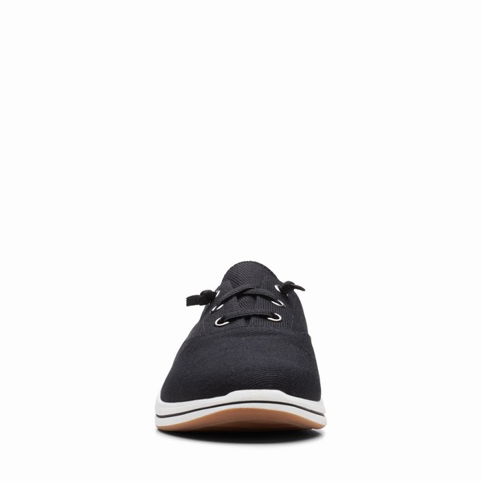 Baskets Clarks Breeze Ave Femme Noir | CRPELIGS