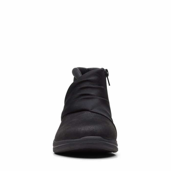 Baskets Clarks Breeze Dusk Femme Noir | JX7CYNKJ