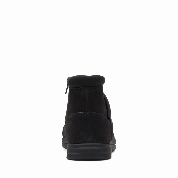 Baskets Clarks Breeze Dusk Femme Noir | JX7CYNKJ