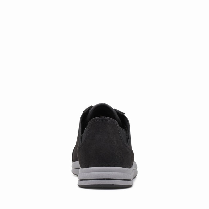 Baskets Clarks Breeze Sky Femme Noir | 3ZFCABEW