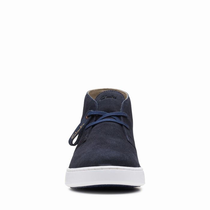 Baskets Clarks Court Lite Desert Homme Bleu Marine | 3NWZQECG