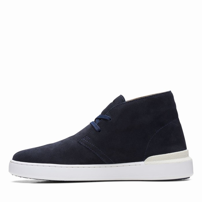 Baskets Clarks Court Lite Desert Homme Bleu Marine | 3NWZQECG