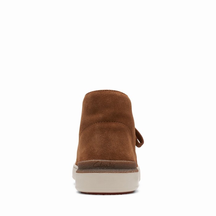 Baskets Clarks Court Lite Desert Homme Marron | 0JXFUXIT