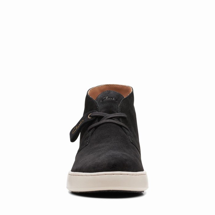 Baskets Clarks Court Lite Desert Homme Noir | OLT6CYPB