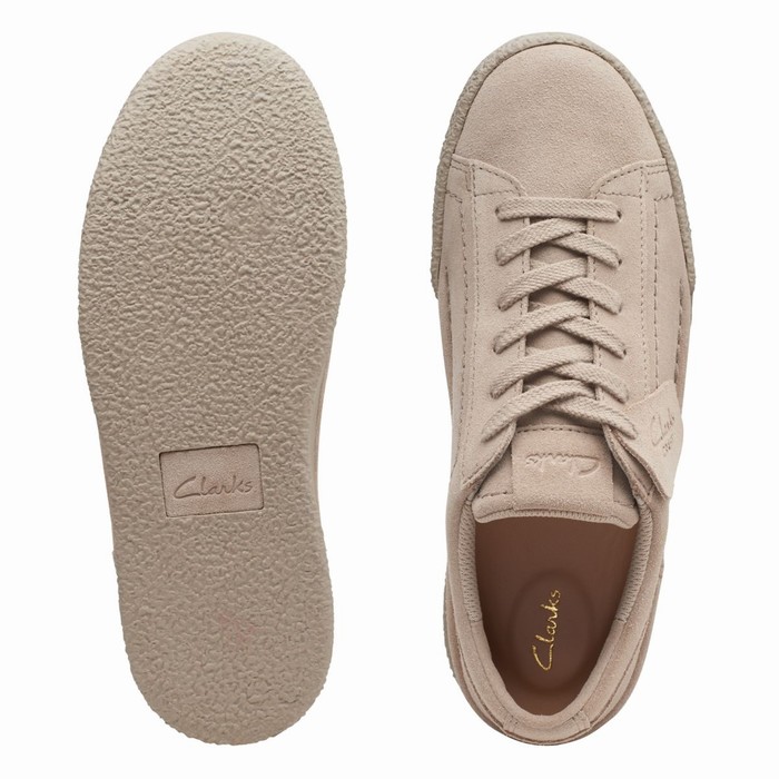 Baskets Clarks Craft Cup Walk Femme Marron | UAIWHGXB