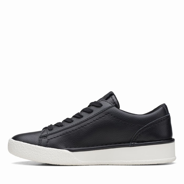 Baskets Clarks Craft Cup Walk Femme Noir | O2QSCQIY