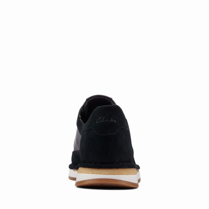 Baskets Clarks Craft Run Dentelle Femme Noir | YJDA1G9Q