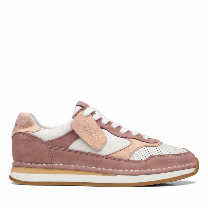 Baskets Clarks Craft Run Tor Femme Violette | BZDGMCNI