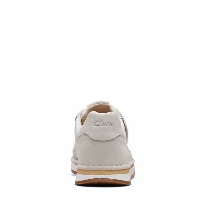 Baskets Clarks Craft Run Tor Homme Blanche | WK92QBL7