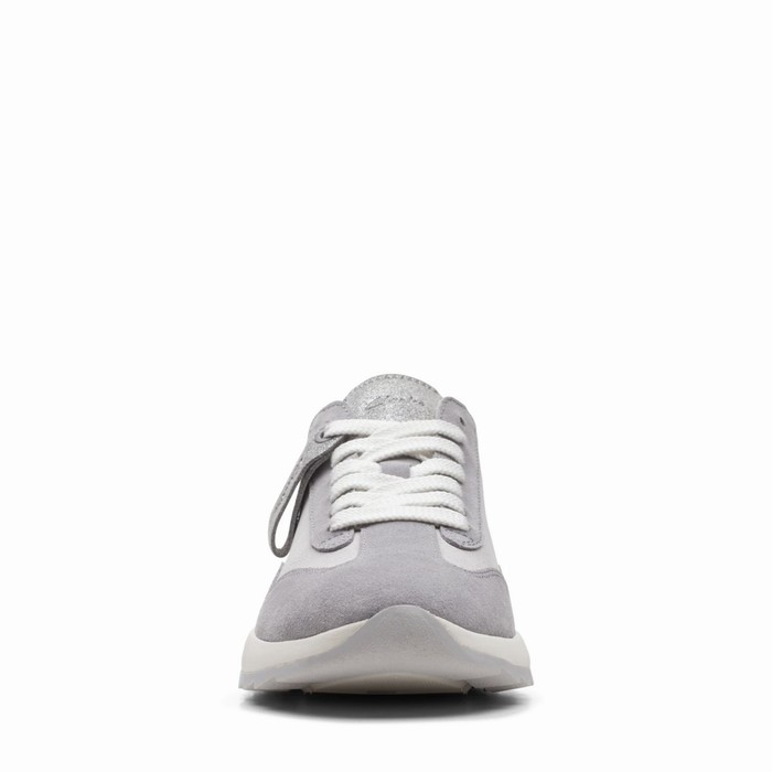 Baskets Clarks Dash Lite Lo Femme Grise | LI7WHMXE