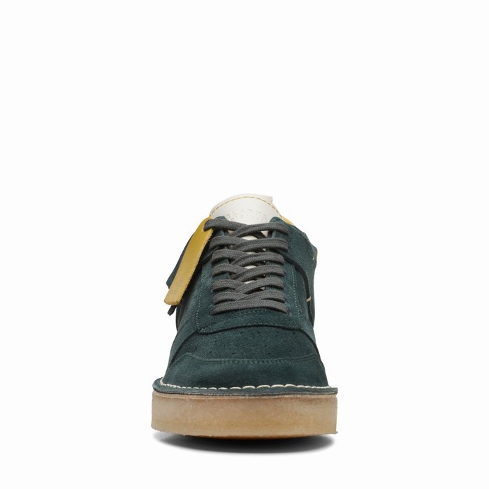 Baskets Clarks Desert Run Femme Vert Foncé | MURTKCUS