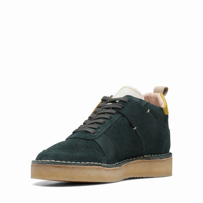 Baskets Clarks Desert Run Femme Vert Foncé | MURTKCUS