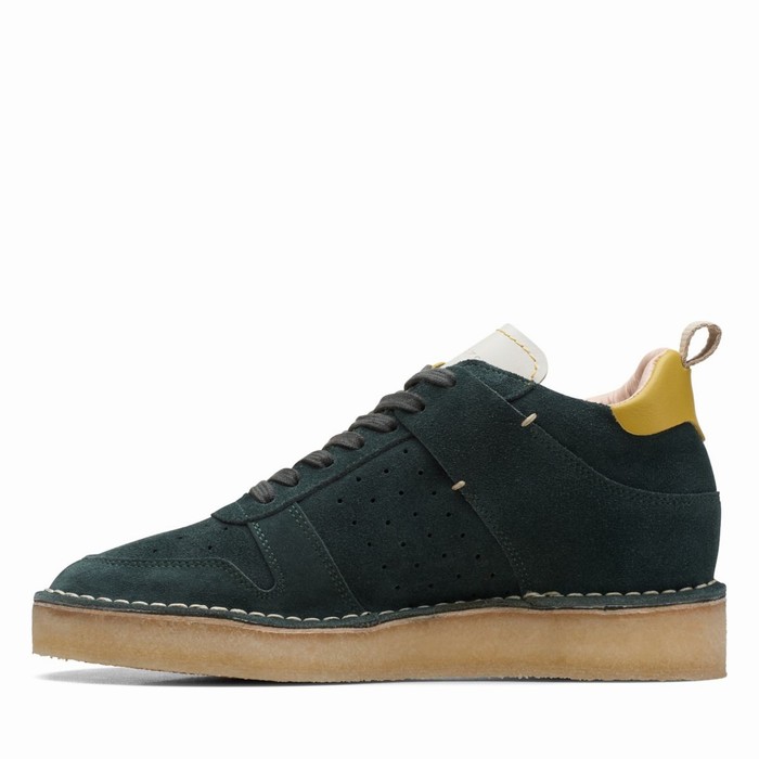 Baskets Clarks Desert Run Femme Vert Foncé | MURTKCUS