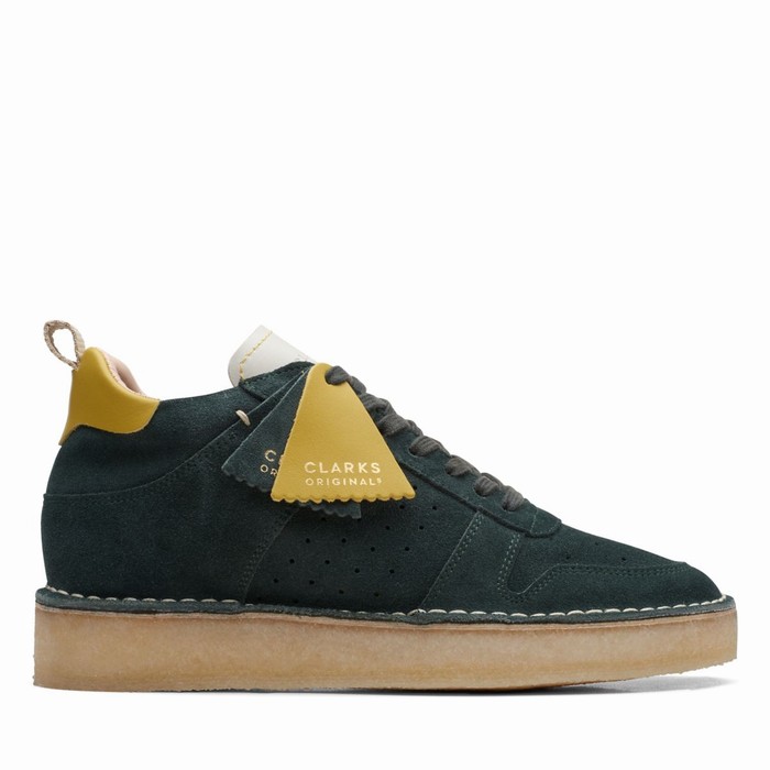 Baskets Clarks Desert Run Femme Vert Foncé | MURTKCUS