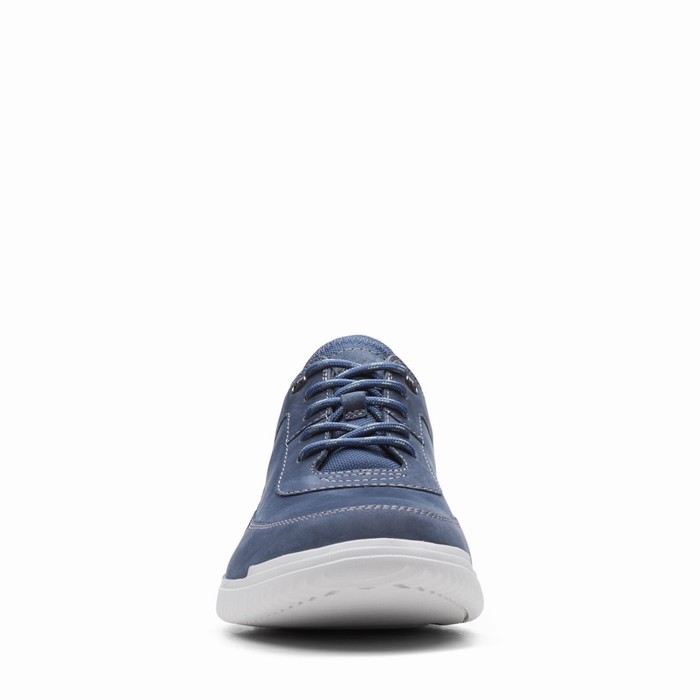 Baskets Clarks Donaway Dentelle Homme Bleu Marine | DHREYZV1